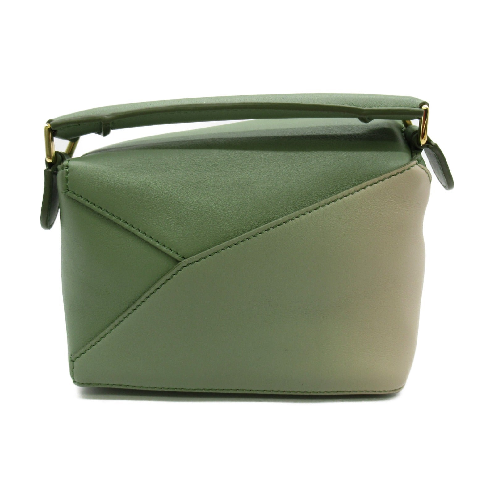 Loewe Leather 2way Shoulder Bag Green