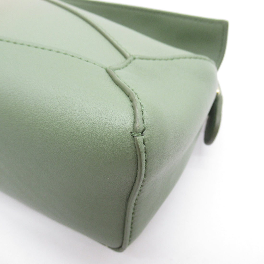 Loewe Leather 2way Shoulder Bag Green