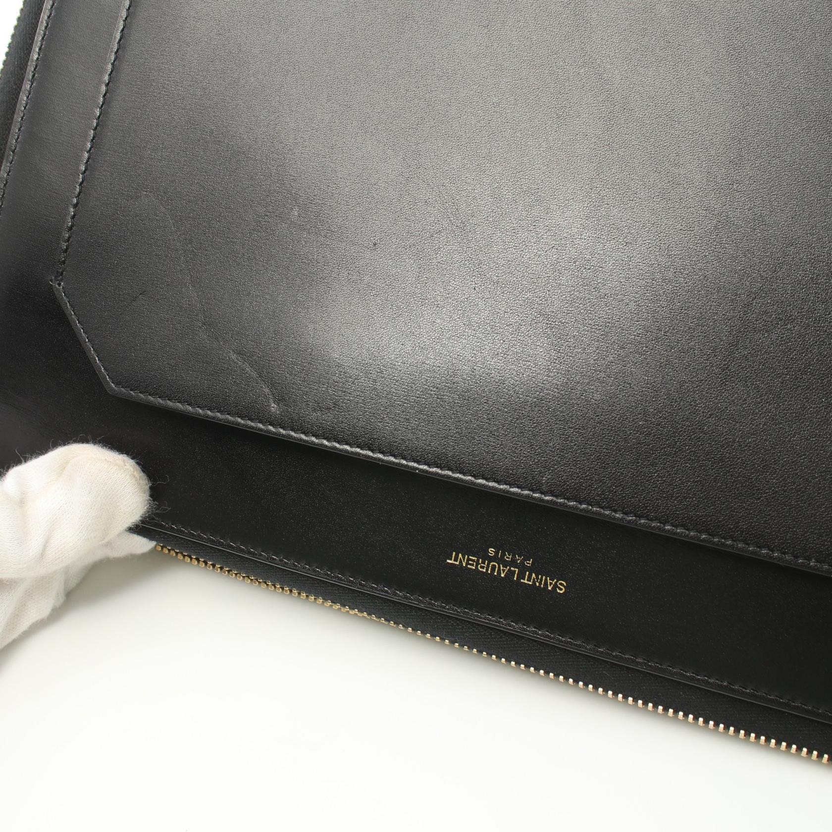 Yves Saint Laurent Leather Clutch Bag