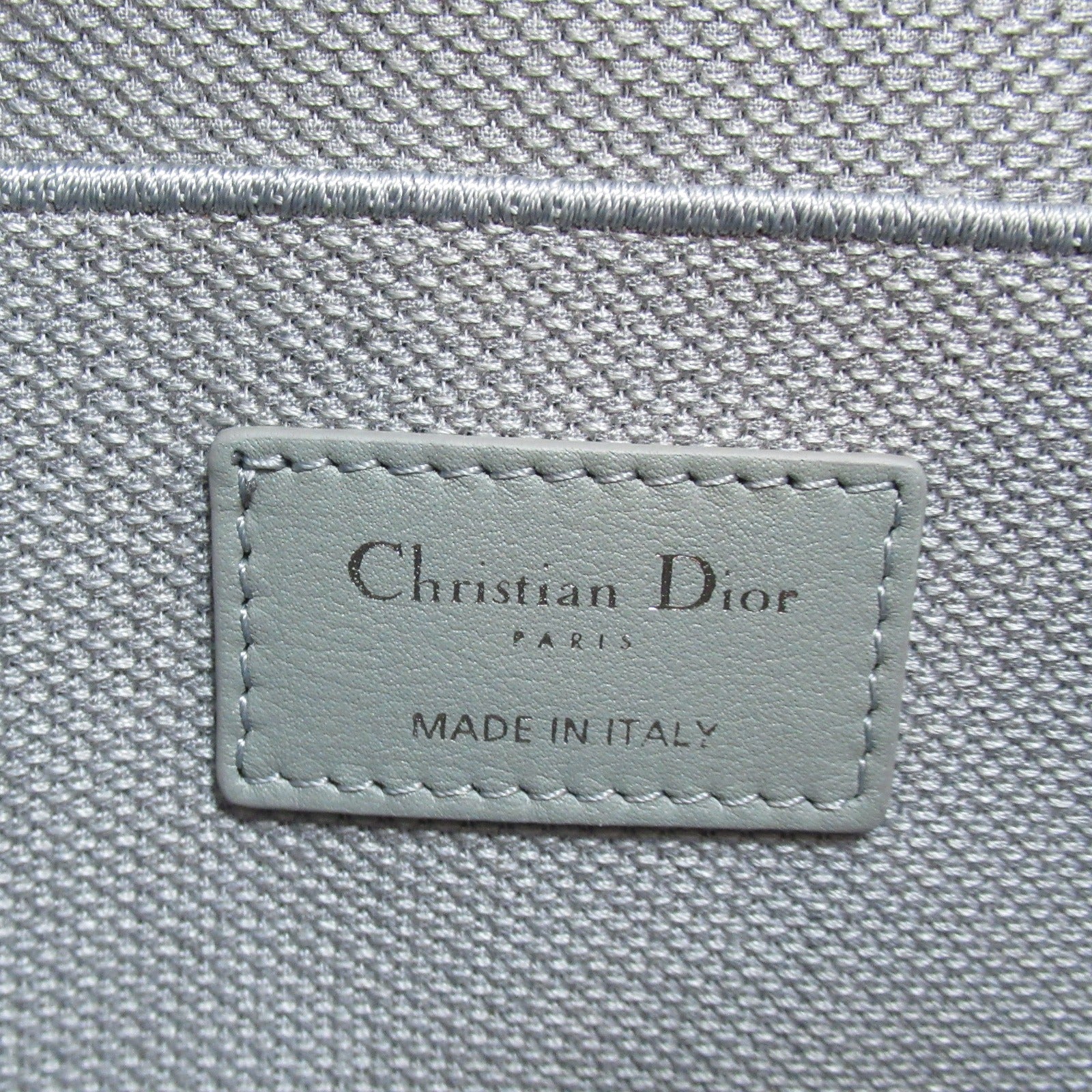 Dior Canvas Vanity Handbag Gray