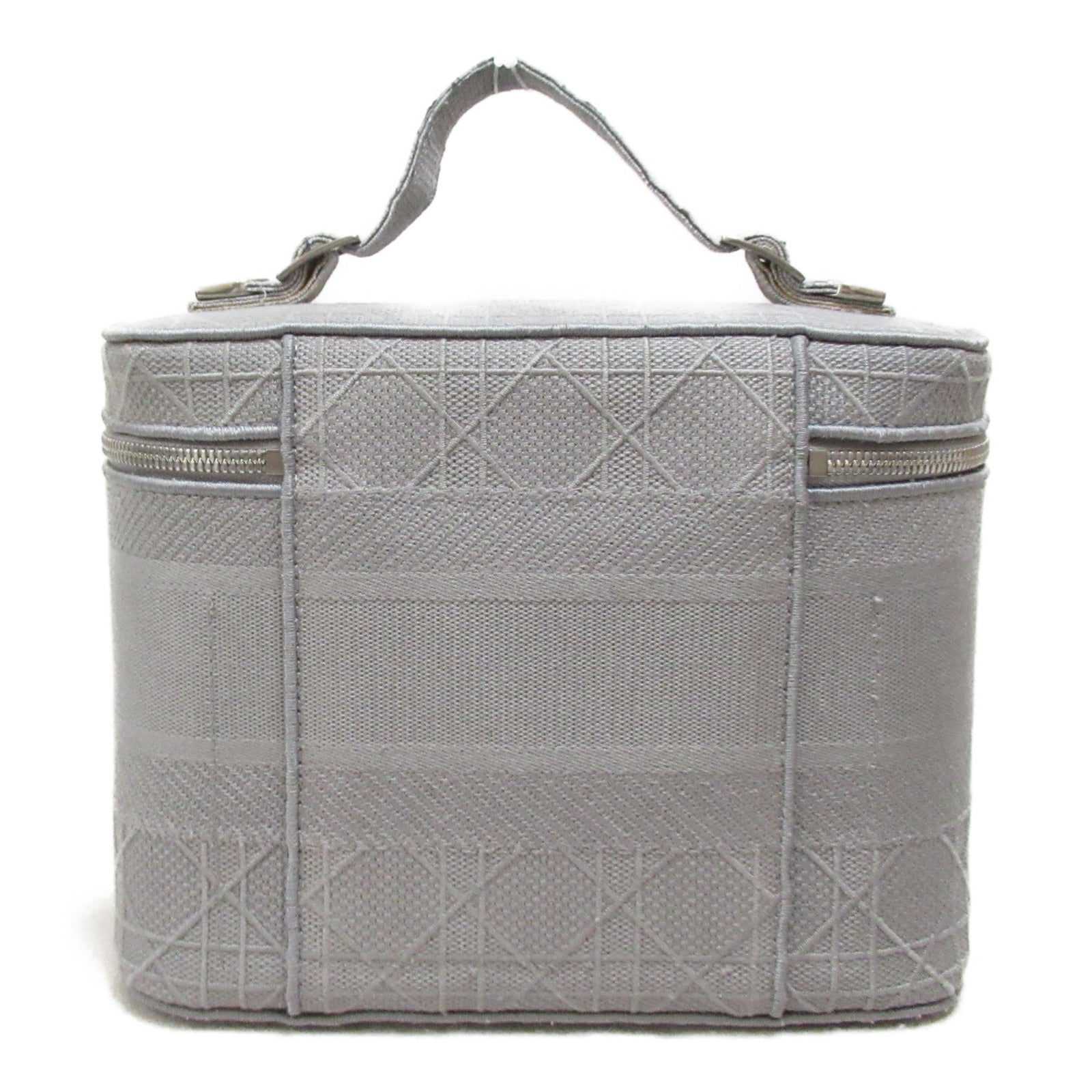 Dior Canvas Vanity Handbag Gray