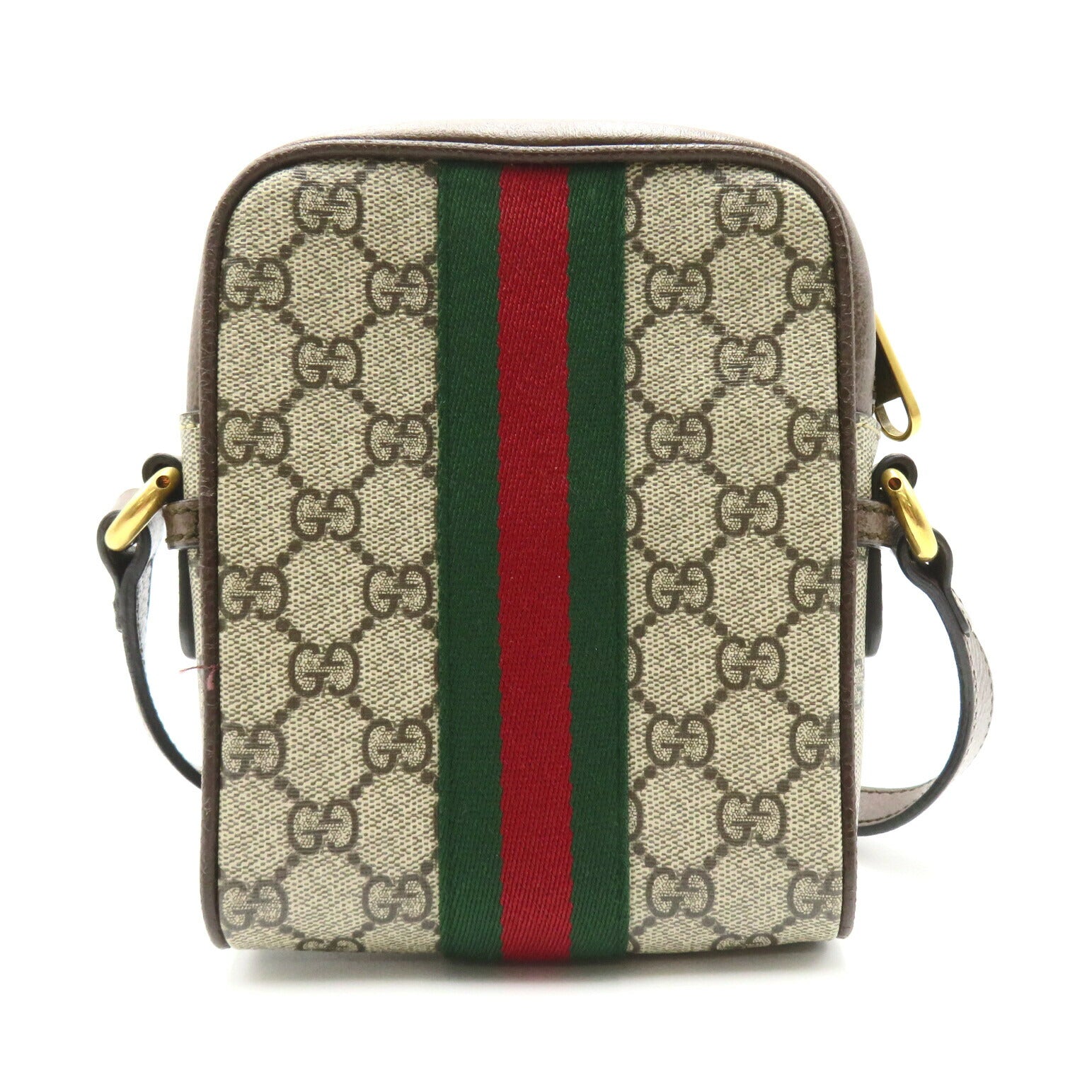 Gucci GG Supreme Shoulder Bag Beige/Brown