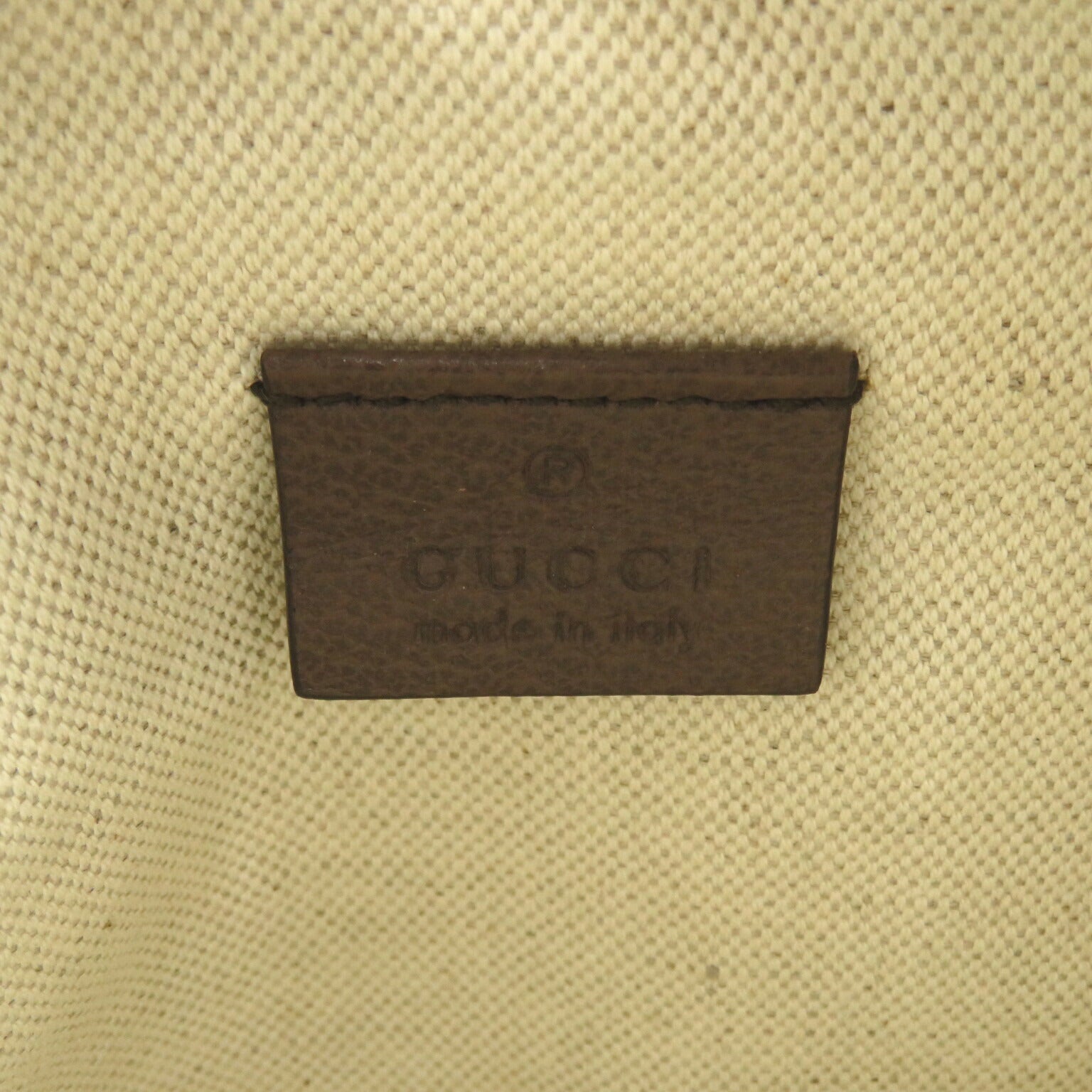 Gucci GG Supreme Shoulder Bag Beige/Brown