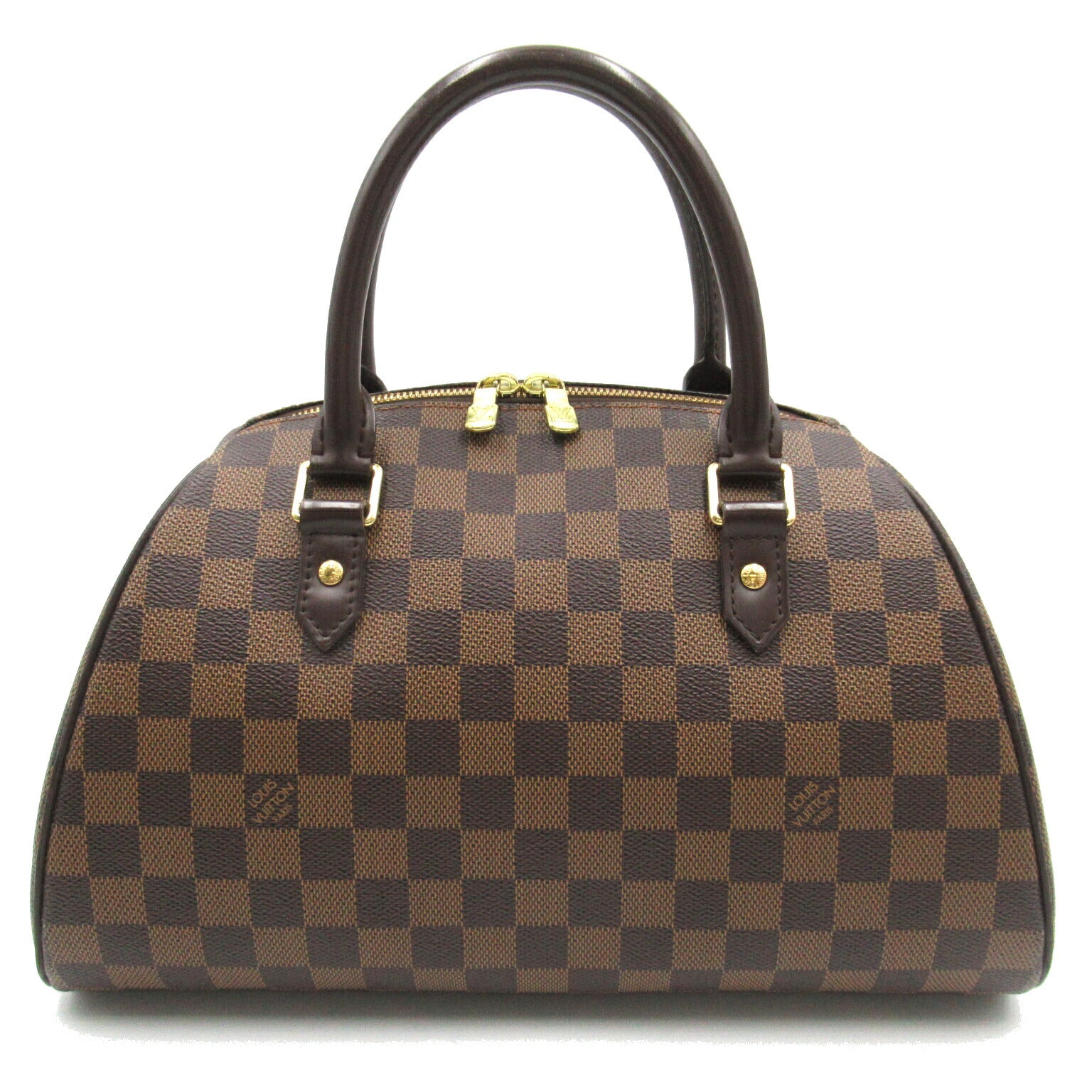 Louis Vuitton Damier Ribera MM Handbag Brown