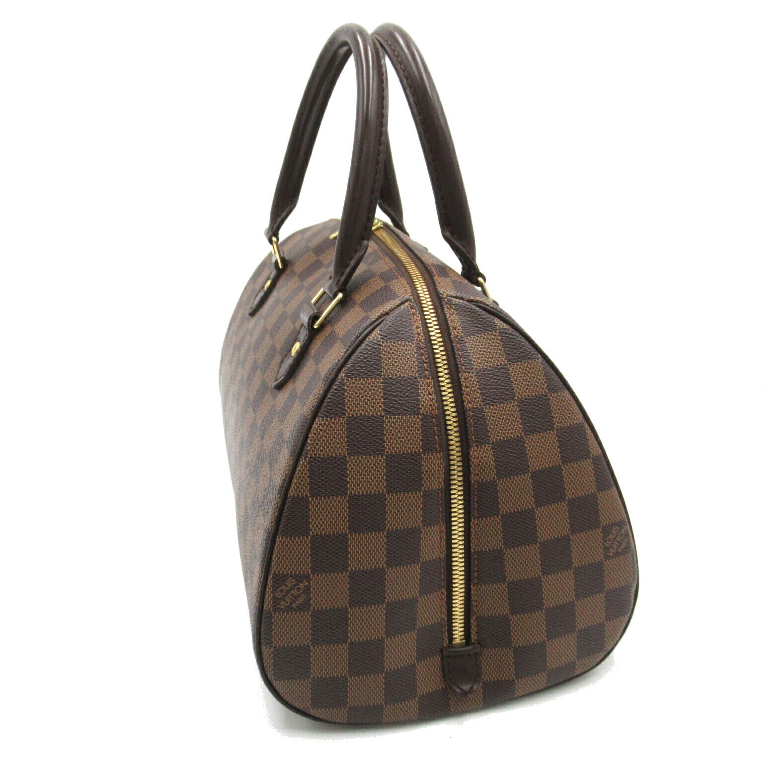 Louis Vuitton Damier Ribera MM Handbag Brown