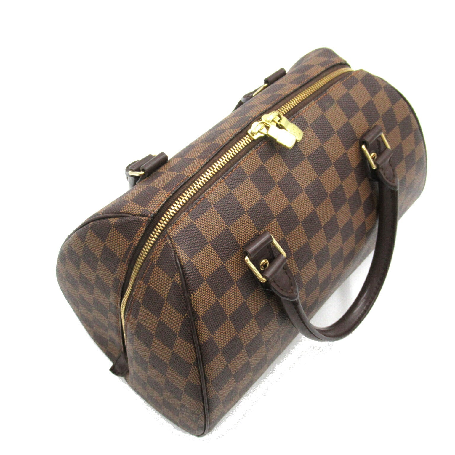 Louis Vuitton Damier Ribera MM Handbag Brown