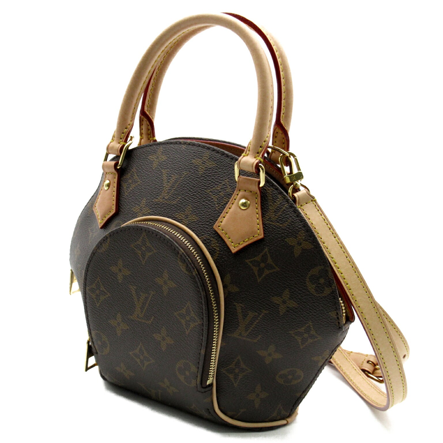 Louis Vuitton Ellipse PM Handbag Monogram Brown