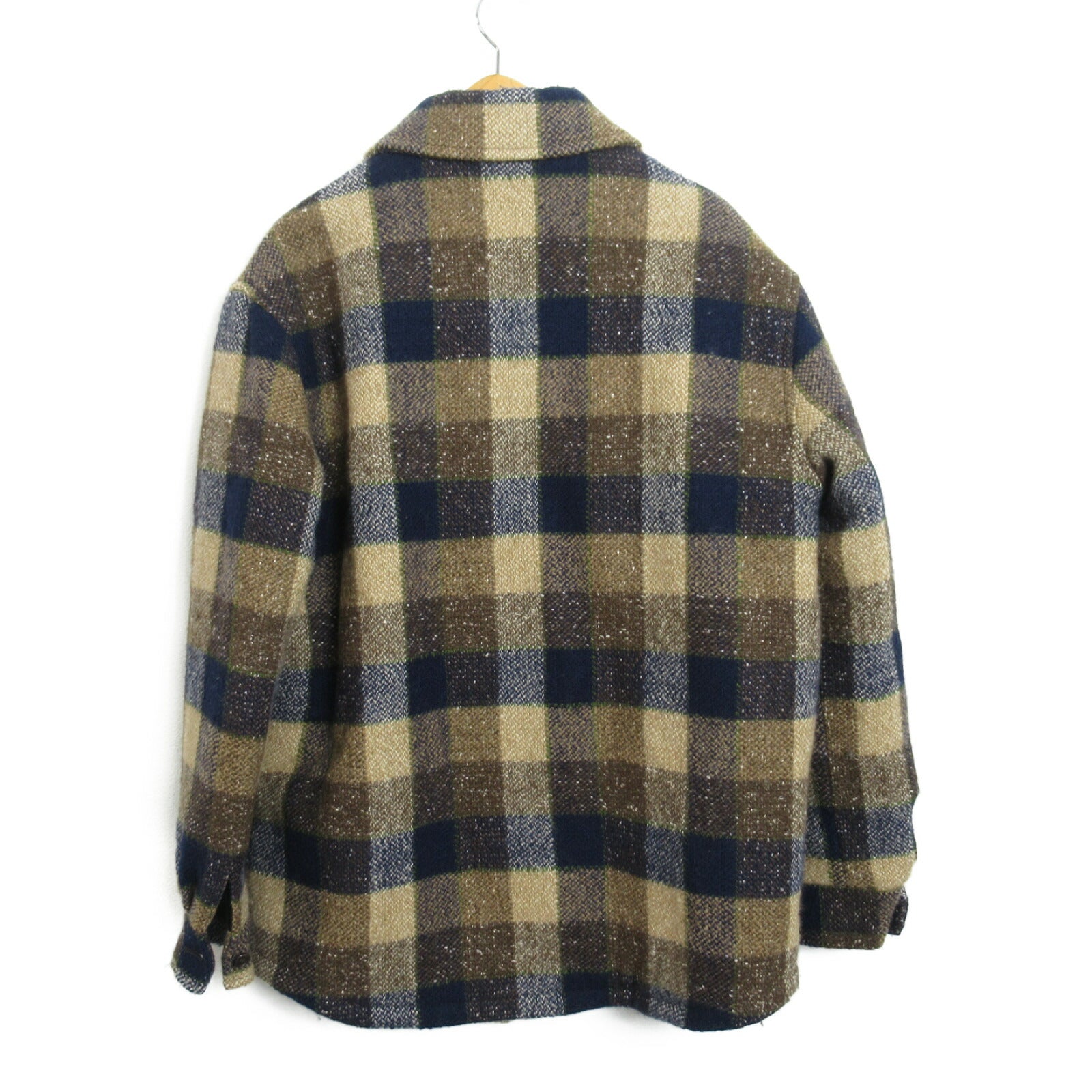 Celine Wool Check Jacket Outerwear