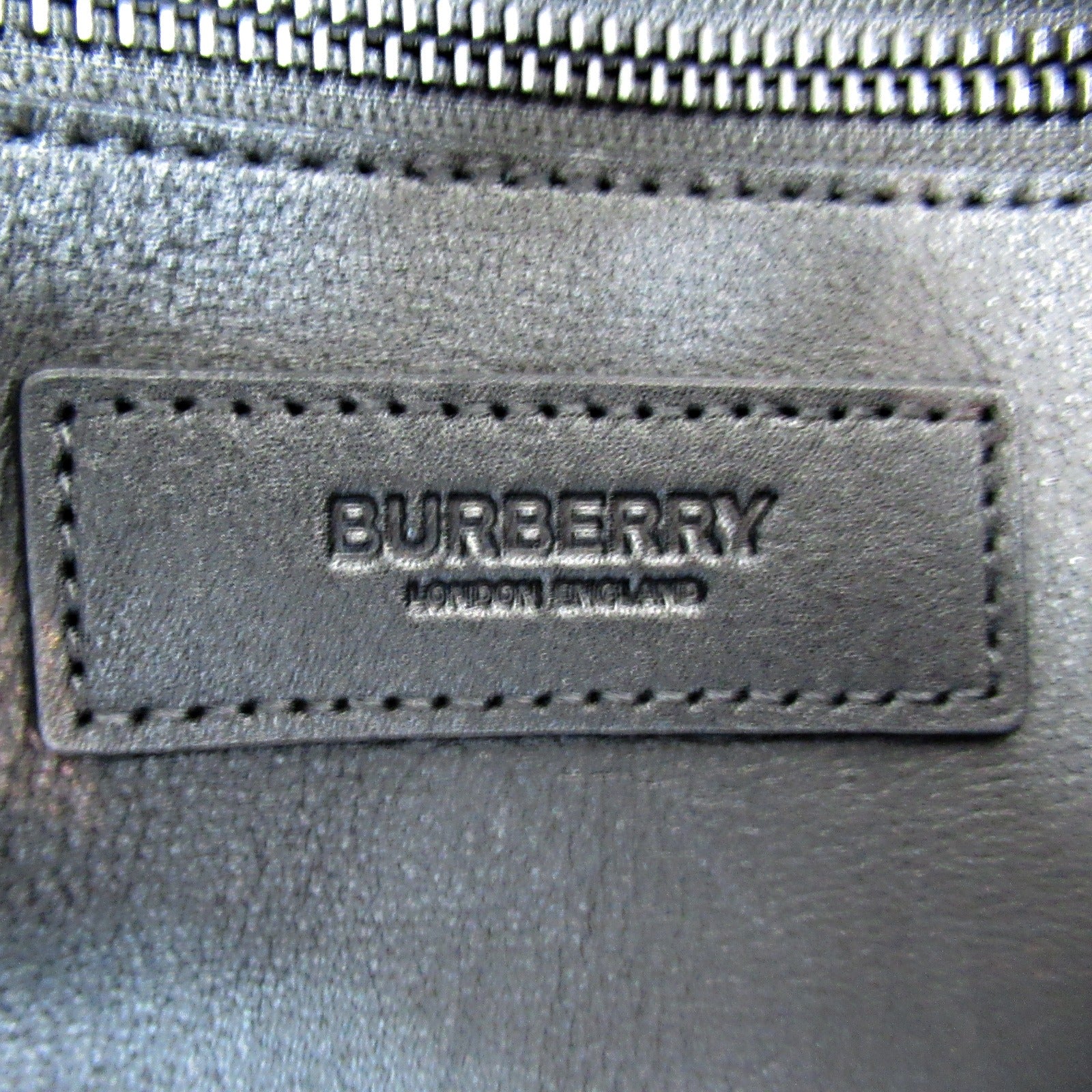 Burberry Nylon 2way Tote Bag Black