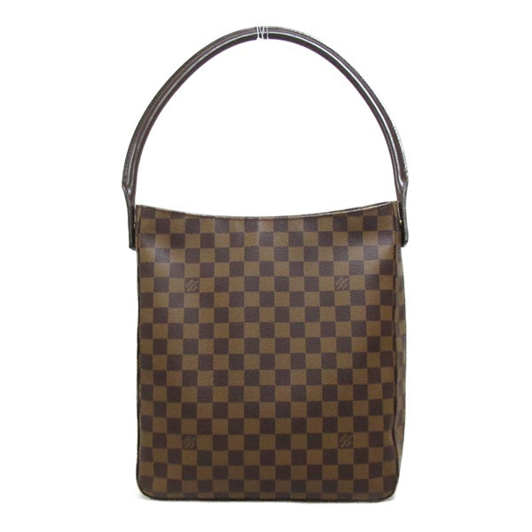 Louis Vuitton Damier Ebene Looping GM  Canvas Crossbody Bag N51144 in Great Condition