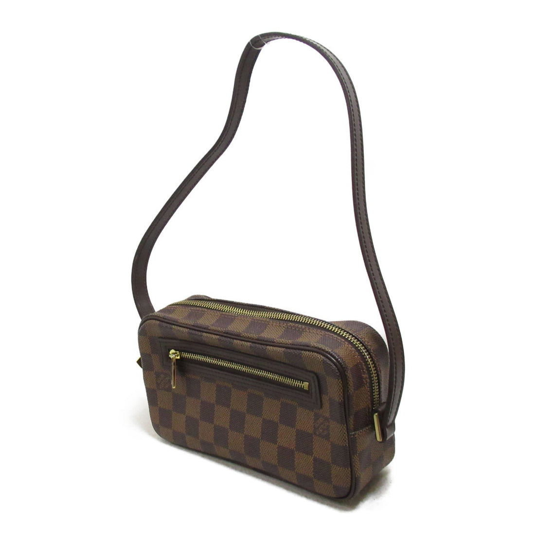 Louis Vuitton Pochette Cite Shoulder Bag Brown