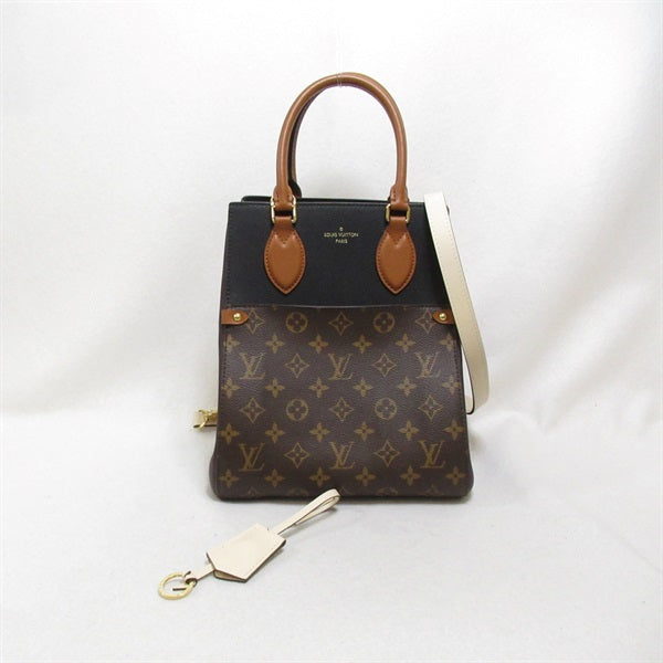 Louis Vuitton Monogram Fold Tote PM Canvas Handbag M45409 in Great Condition