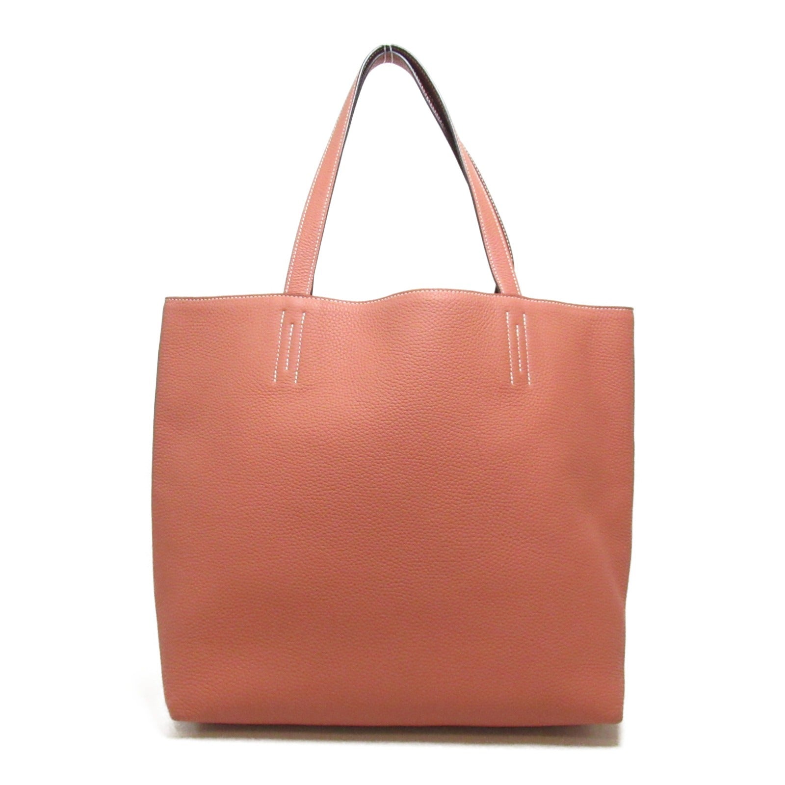 Hermes Double Sens 45 Leather Tote Bag 062270CA in Great Condition