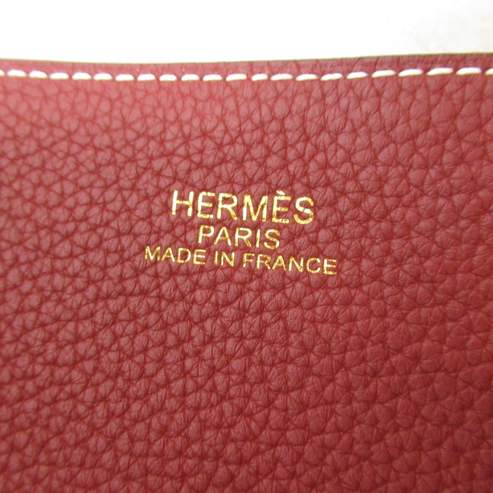 Hermes Double Sens 45 Leather Tote Bag 062270CA in Great Condition