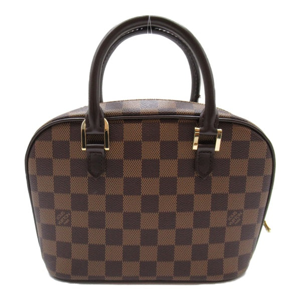 Louis Vuitton Damier Ebene Sarria Mini Canvas Handbag N51286 in Excellent condition