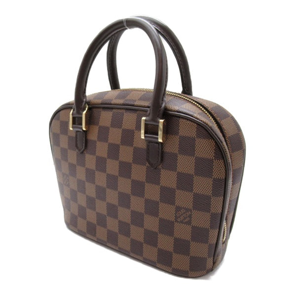 Louis Vuitton Damier Ebene Sarria Mini Canvas Handbag N51286 in Great Condition