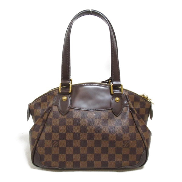 Louis Vuitton Damier Ebene Verona PM Canvas Crossbody Bag N41117 in Very Good Condition