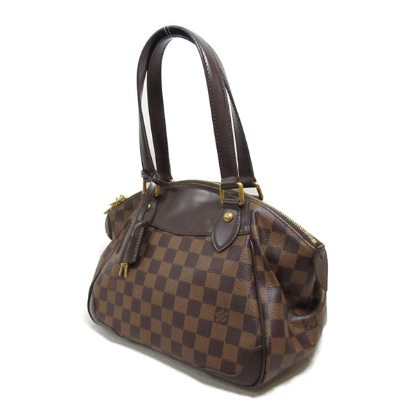 Louis Vuitton Damier Ebene Verona PM Canvas Crossbody Bag N41117 in Very Good Condition