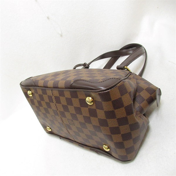 Louis Vuitton Damier Ebene Verona PM Canvas Crossbody Bag N41117 in Very Good Condition