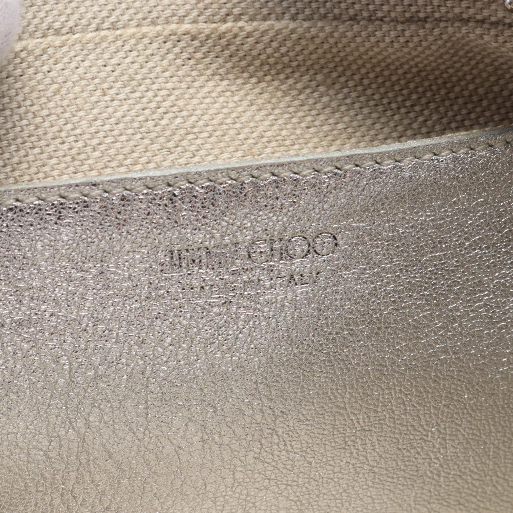 Jimmy Choo Haya Leather Shoulder Bag