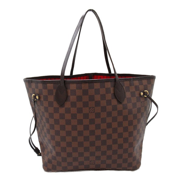 Louis Vuitton Damier Ebene Neverfull MM Canvas Tote Bag N51105 in Excellent condition