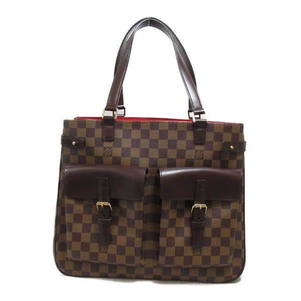 Louis Vuitton Damier Ebene Uzes Canvas Tote Bag N51128 in Great Condition