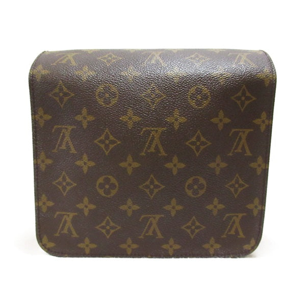 Louis Vuitton Cartouchiere MM Canvas Crossbody Bag M51253 in Good condition