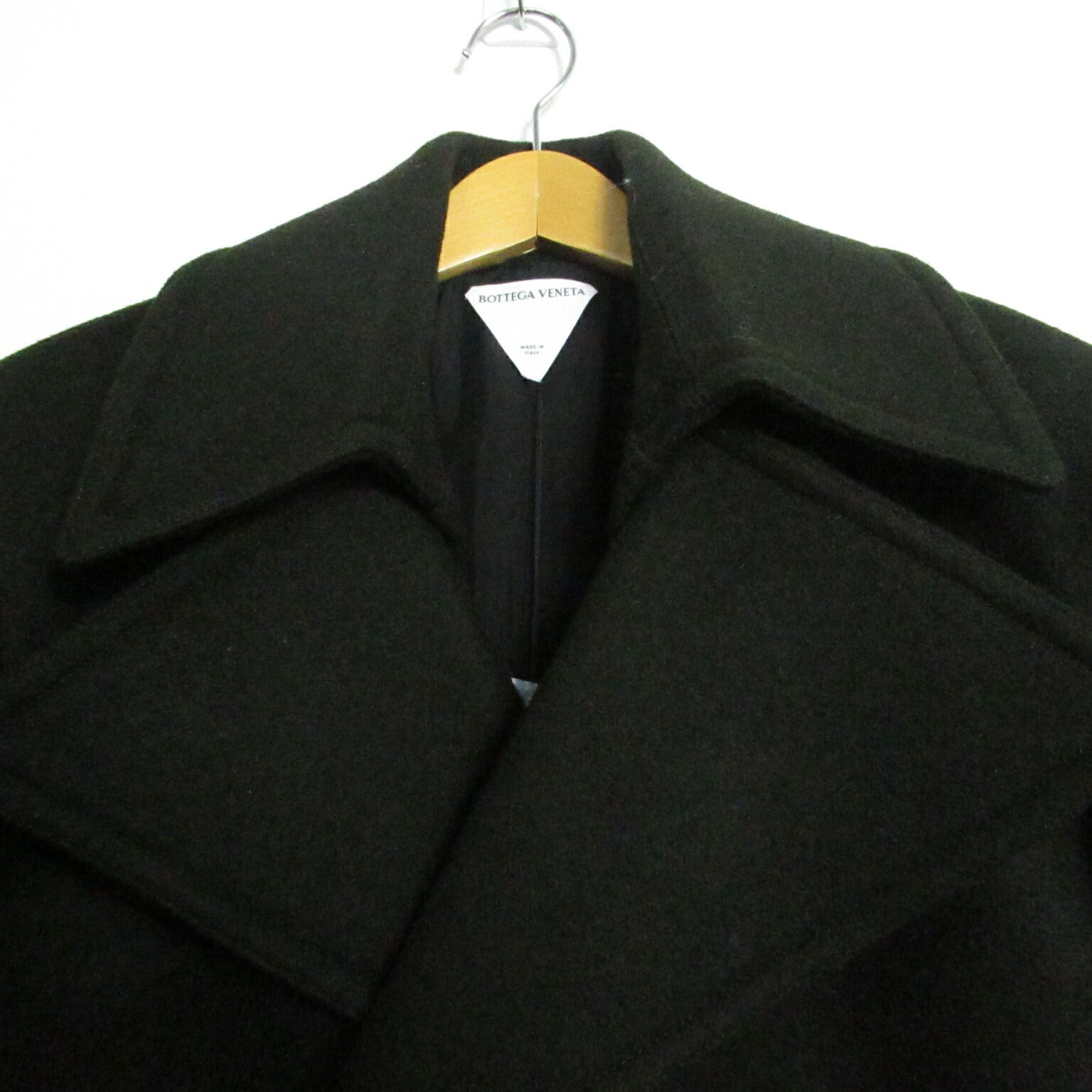 Bottega Veneta Wool Short Coat Green