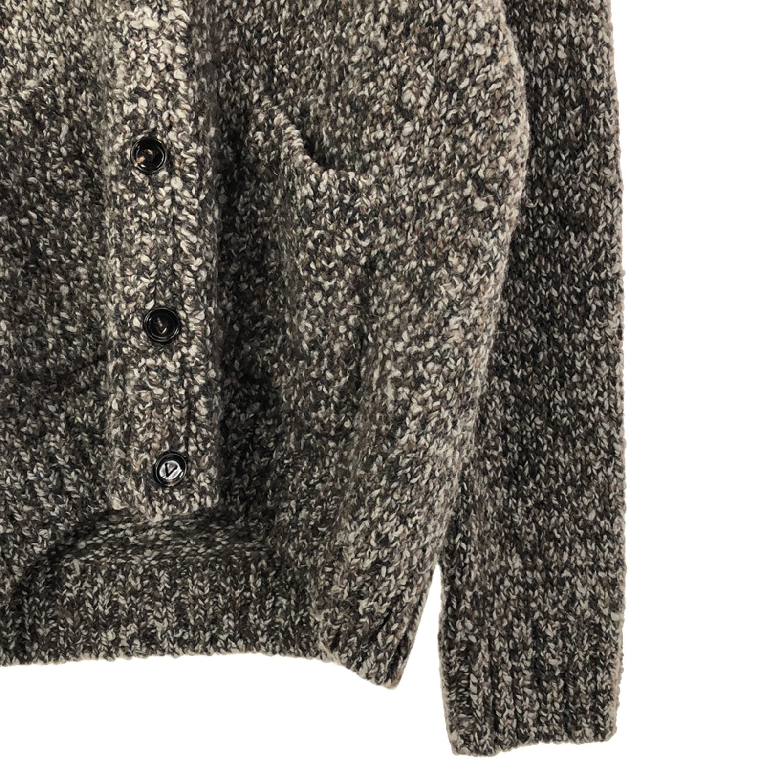 Bottega Veneta Wool Cardigan Gray