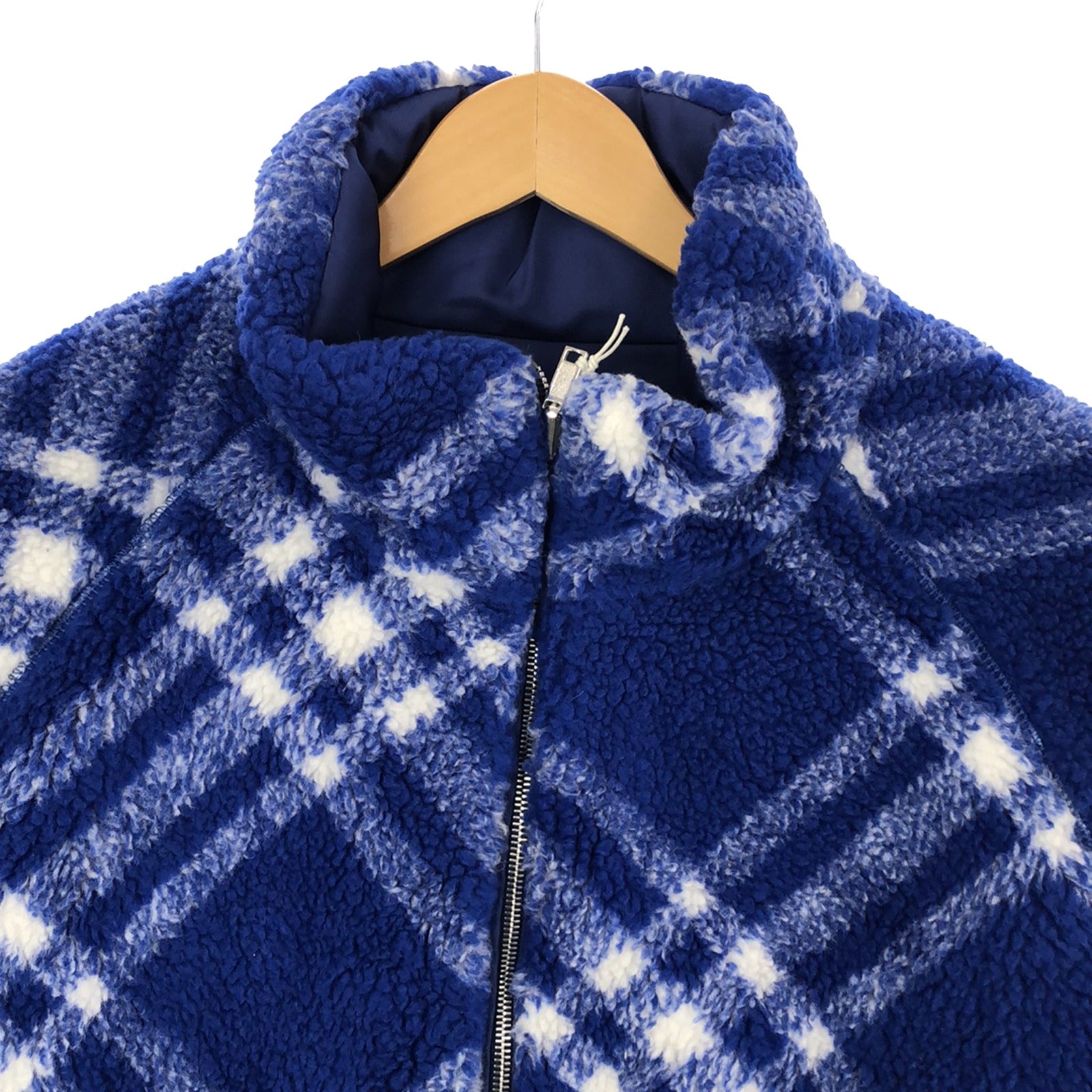 Burberry Polyamide Down Jacket Blue Women