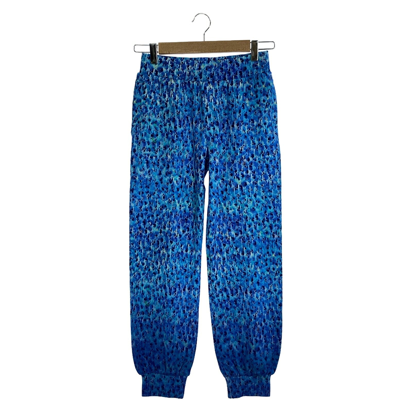 Dior Kids Cotton Pants Blue