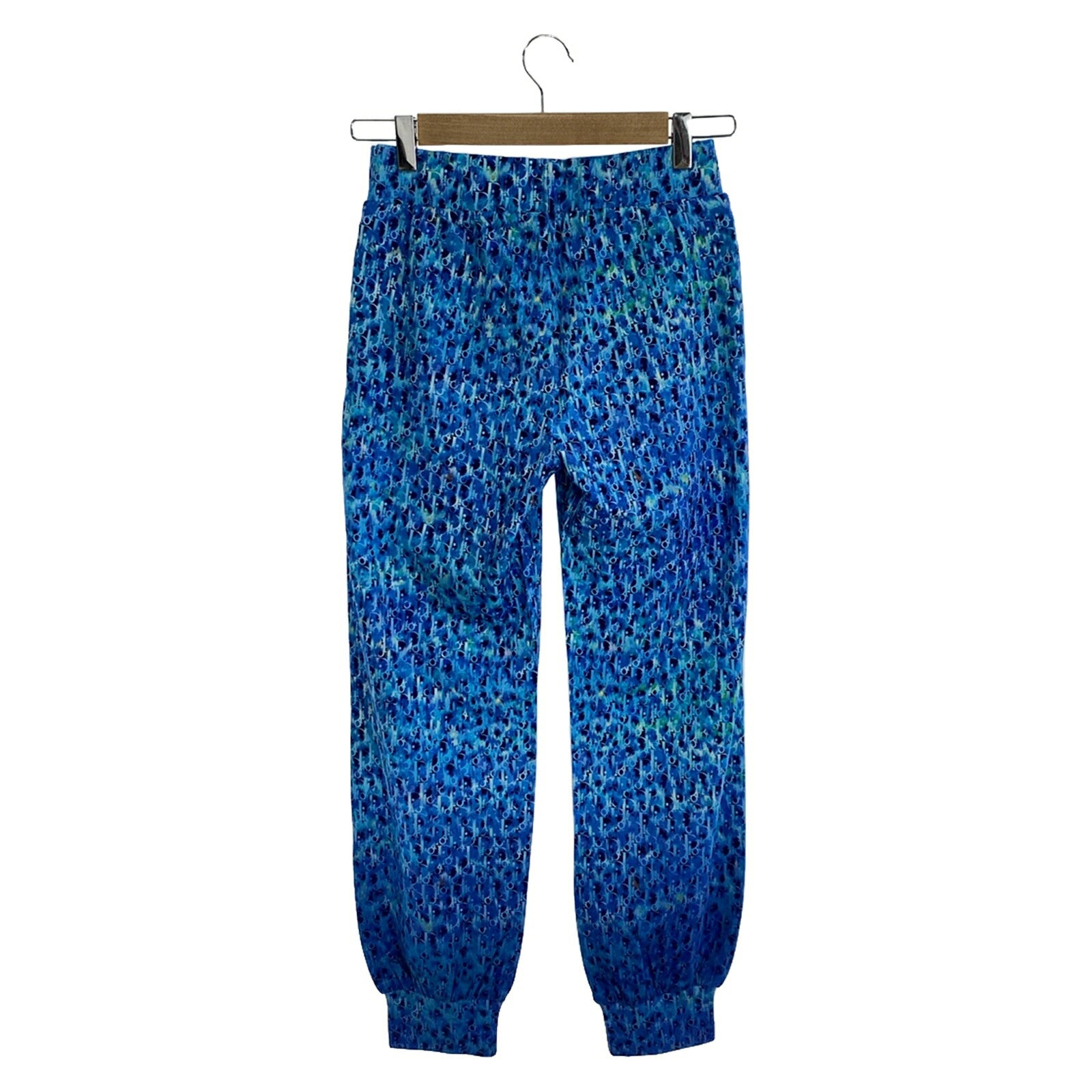 Dior Kids Cotton Pants Blue