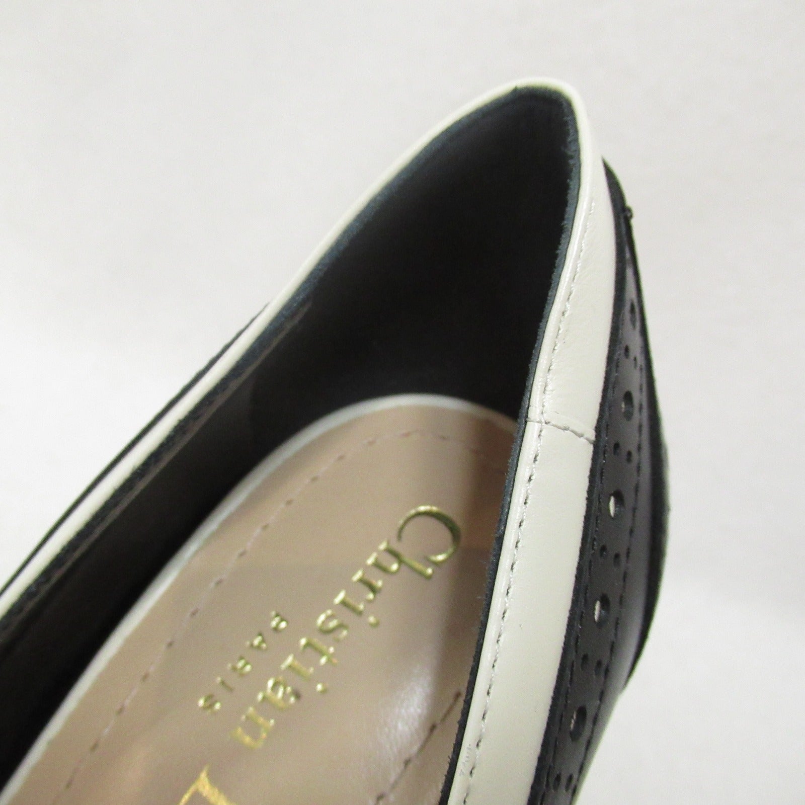 Dior Leather Pumps Black KCV098VSO11X37