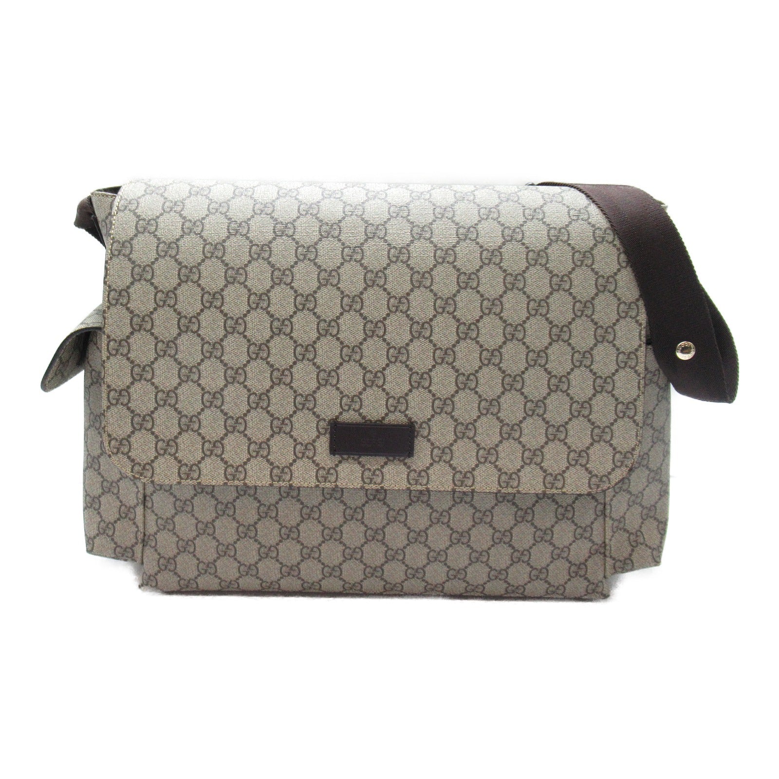 Gucci GG Canvas Shoulder Bag Beige