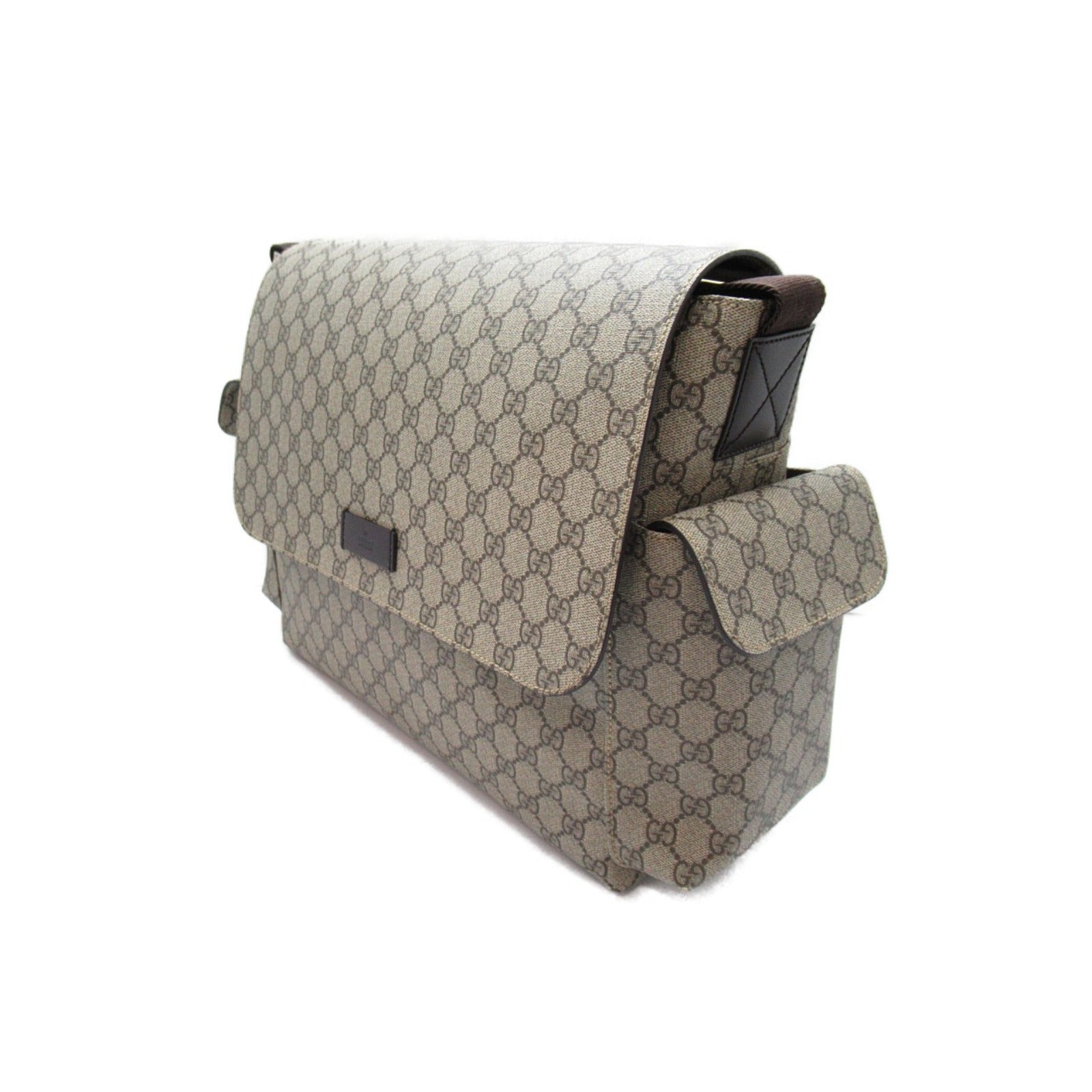 Gucci GG Canvas Shoulder Bag Beige