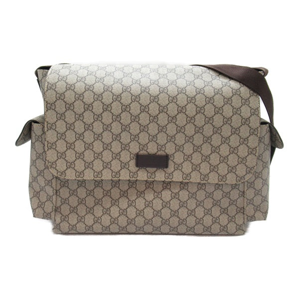 Gucci GG Supreme Diaper Bag  Canvas Crossbody Bag 211131KGDIG8588 in Excellent condition