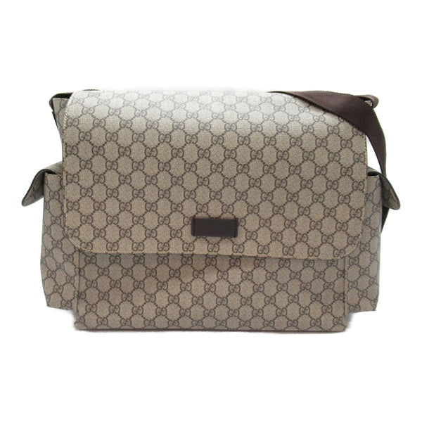 Gucci GG Supreme Diaper Bag  Canvas Crossbody Bag 211131KGDIG8588 in Great Condition