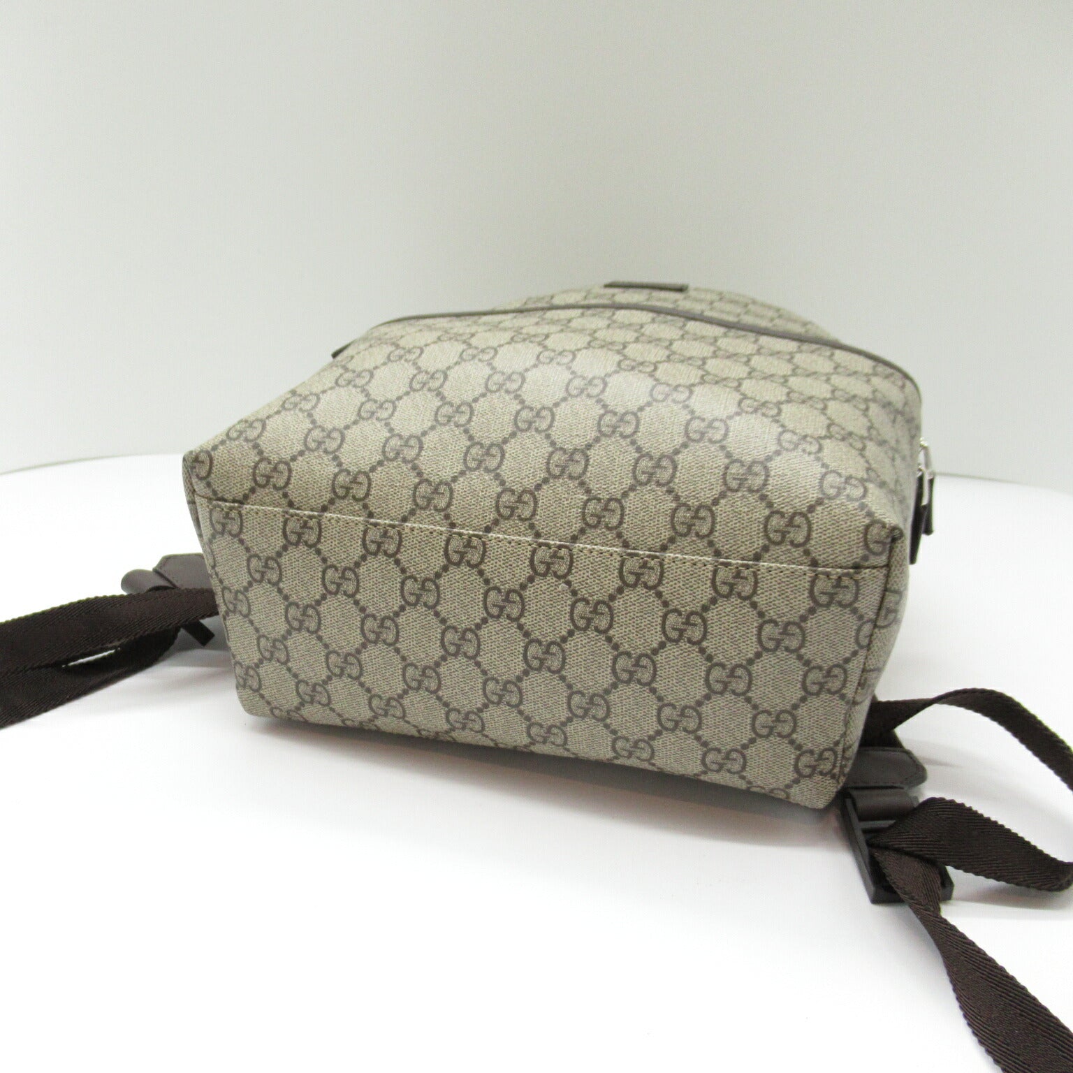 Gucci Double G Geometric Backpack Brown