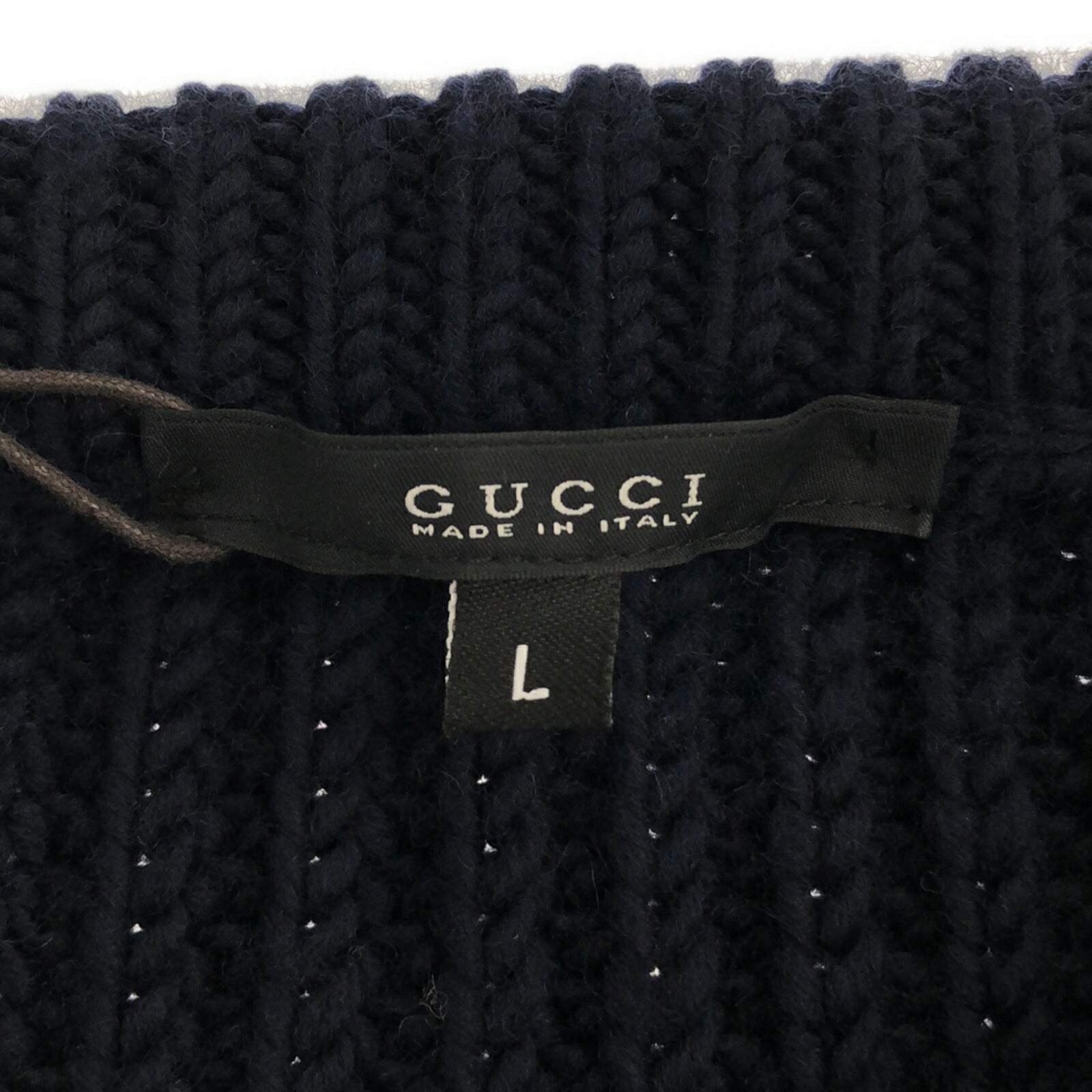 Gucci Wool Sweater Navy L