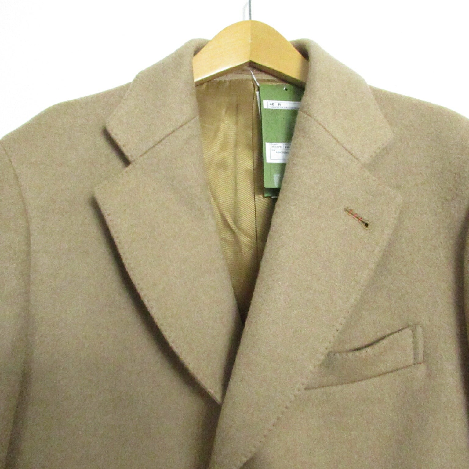 Gucci Camel Hair Coat Brown Men