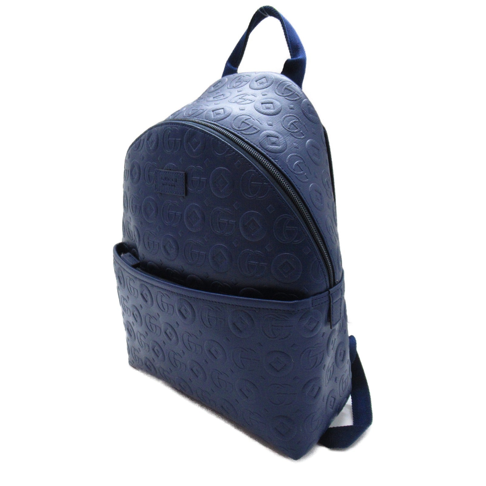 Gucci Kids GG Canvas Backpack Navy