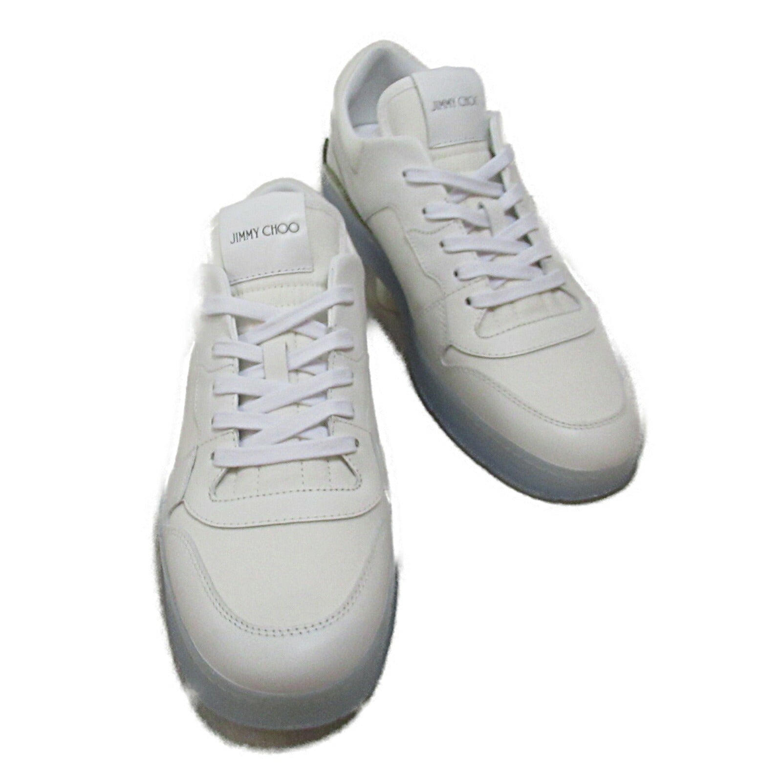 Jimmy Choo Canvas Leather Sneakers FLORENT/MZUL44