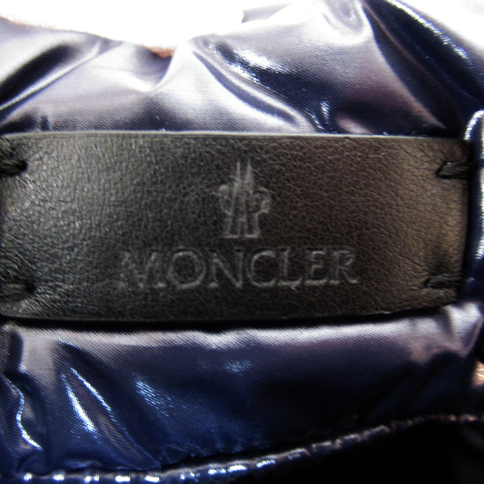 Moncler Polyamide Navy Shoulder Bag