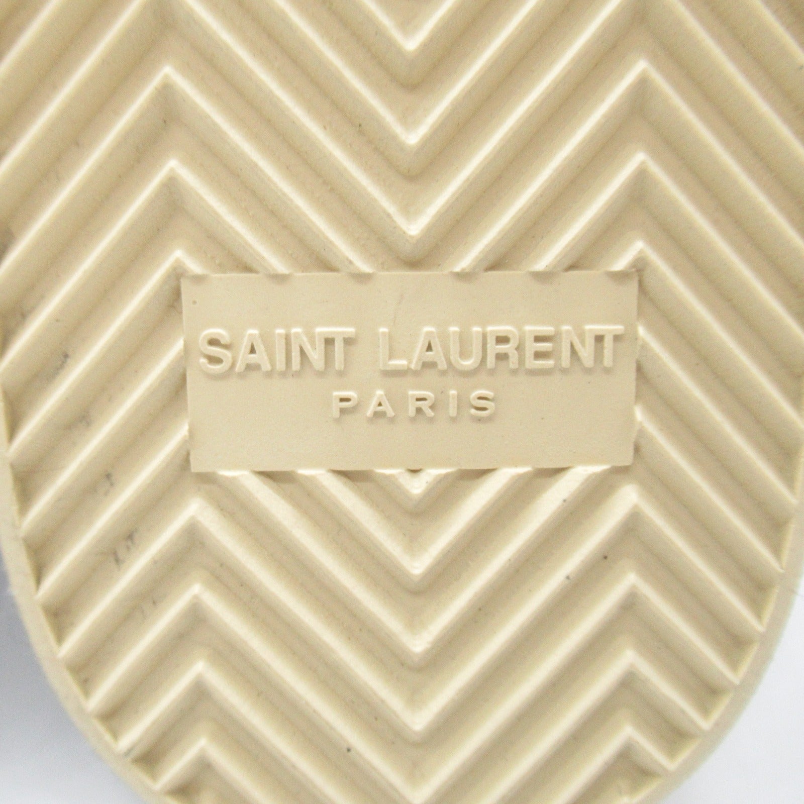 Saint Laurent High-Top Sneakers Leather Rubber