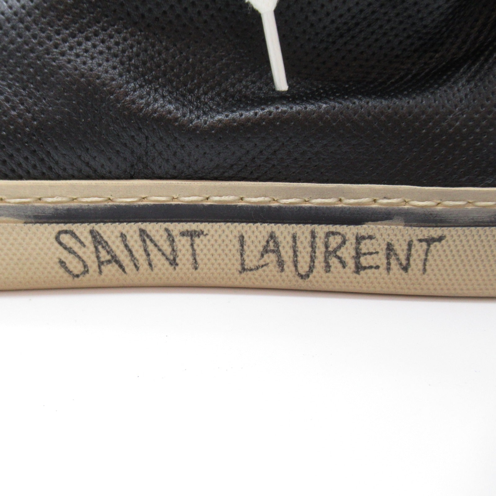 Saint Laurent High-Top Sneakers Leather Rubber