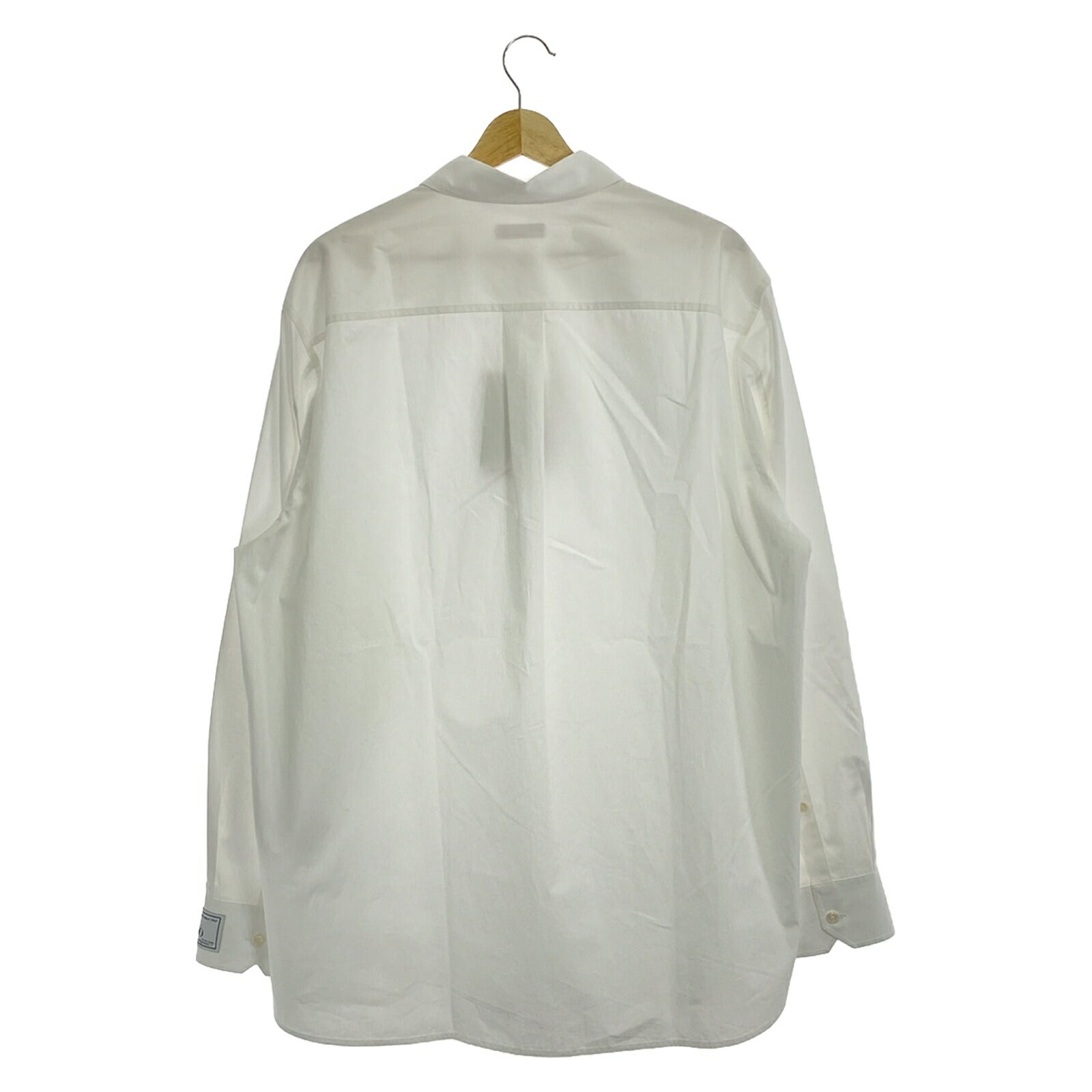 Valentino Cotton Long Sleeve Shirt White