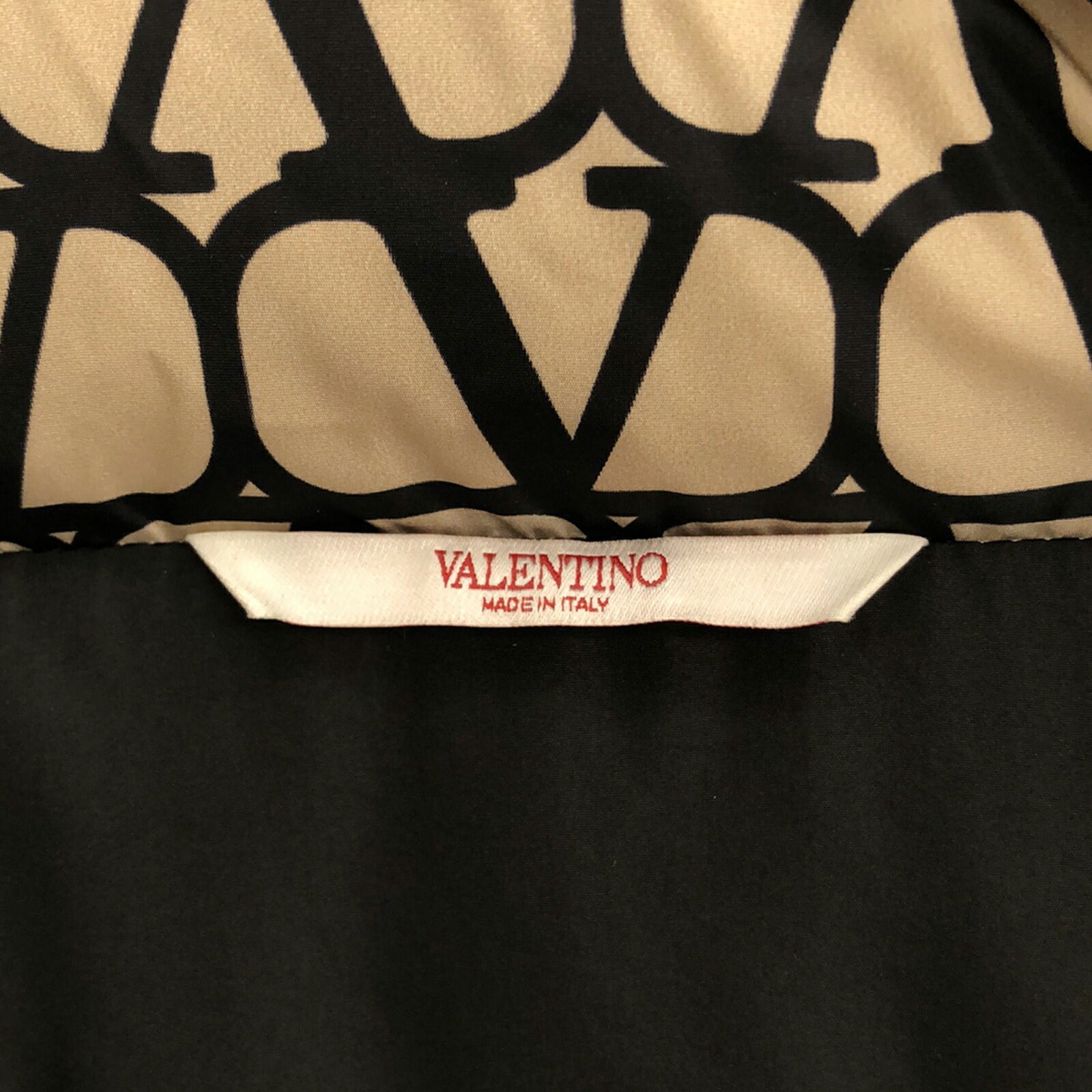 Valentino Down Jacket Polyamide Brown