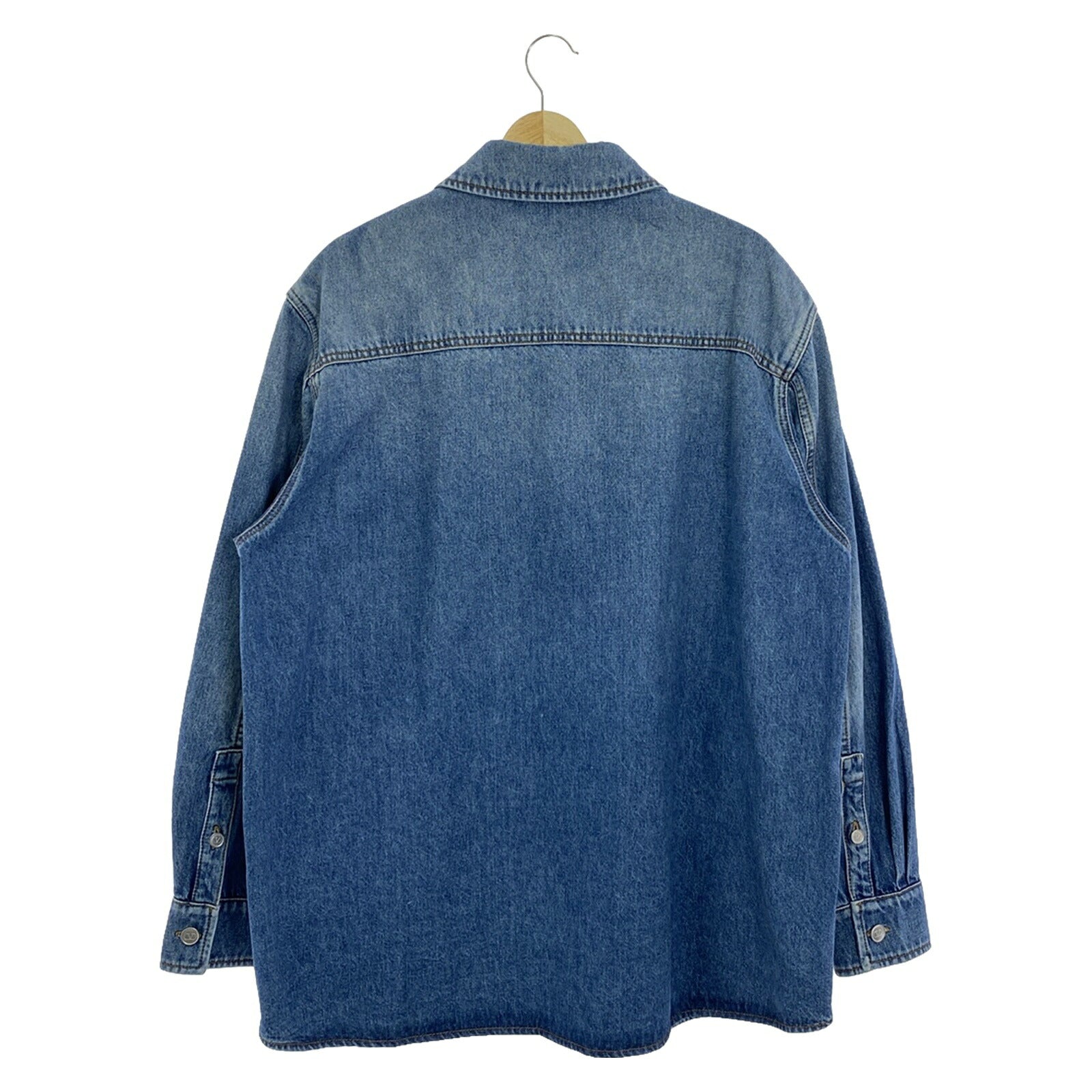 Valentino Denim Cotton Shirt Blue