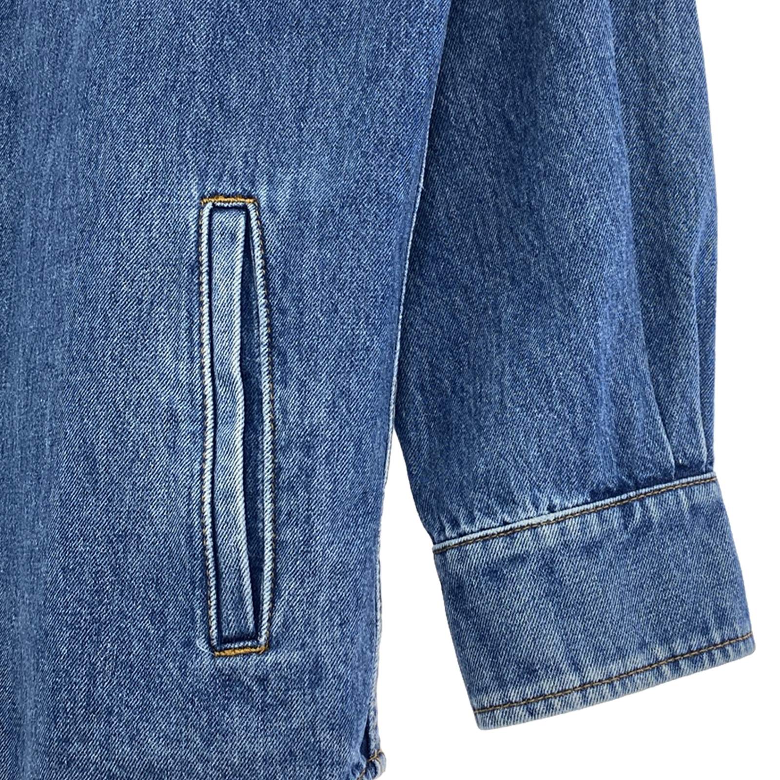 Valentino Denim Cotton Shirt Blue