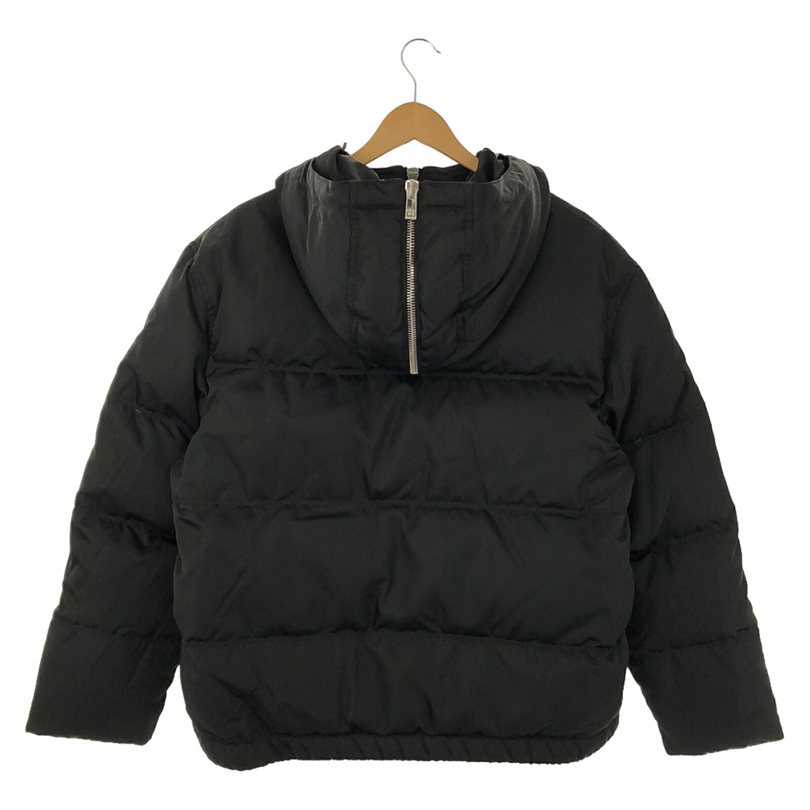 Versace Nylon Down Jacket Black